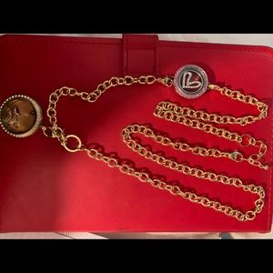 Origami Owl long gold chain 24-26” (I believe)
